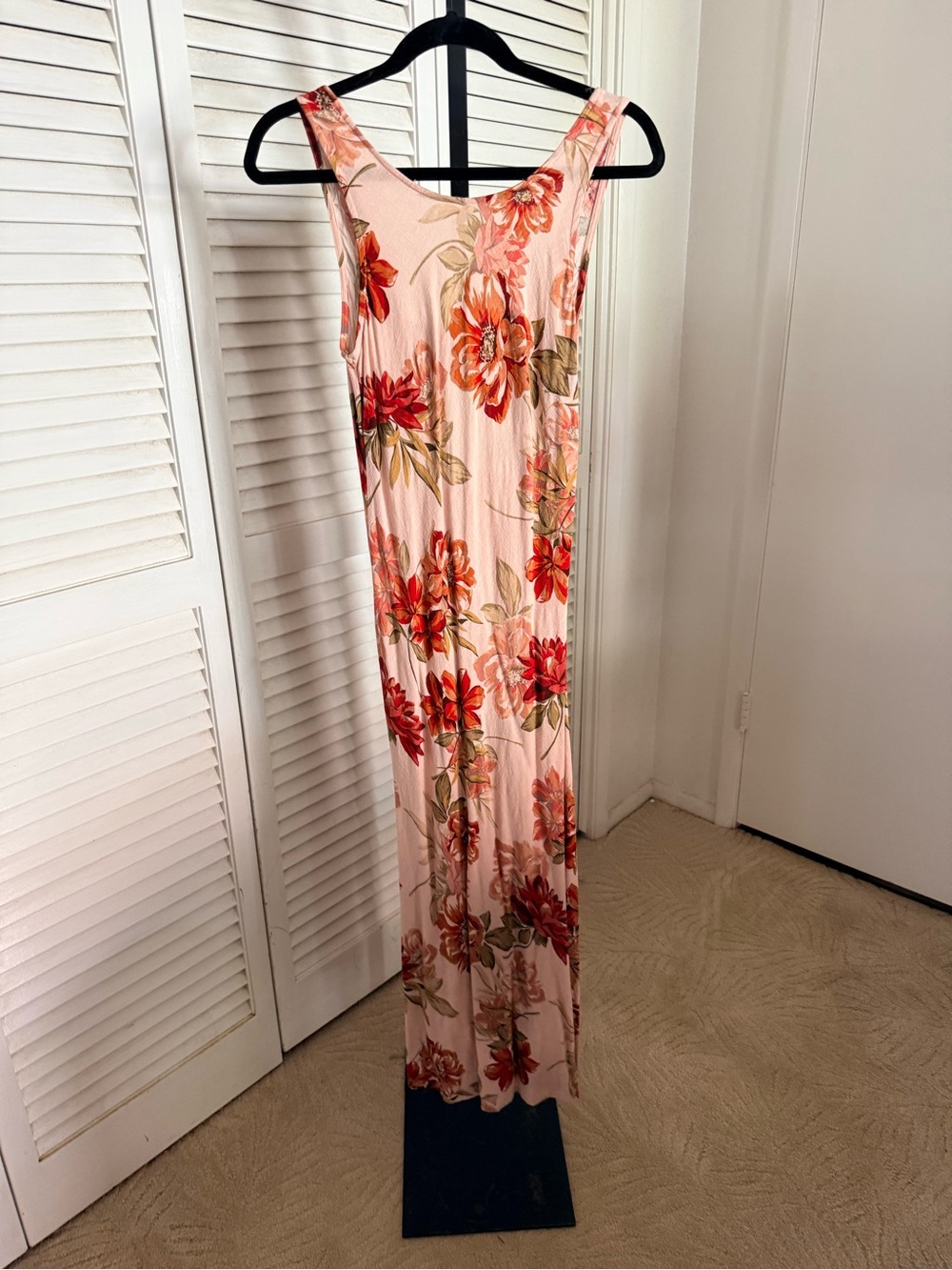 Paper Heart Floral Pink Dress with Red & Green Details